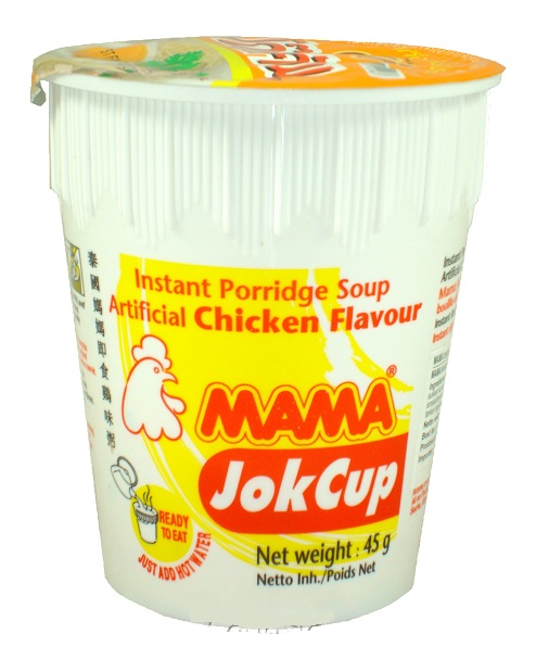 Mama jok cup zuppa di riso gusto pollo - 45 g.